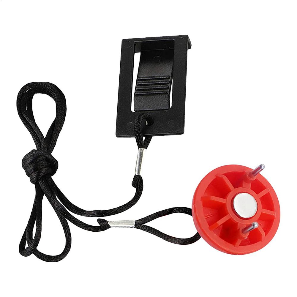 Замена ключа беговой дорожки Универсальный ключ безопасности для беговой дорожки Круглое гнездо Магнитный ключ безопасности Магнит для беговой дорожки Широкая совместимость