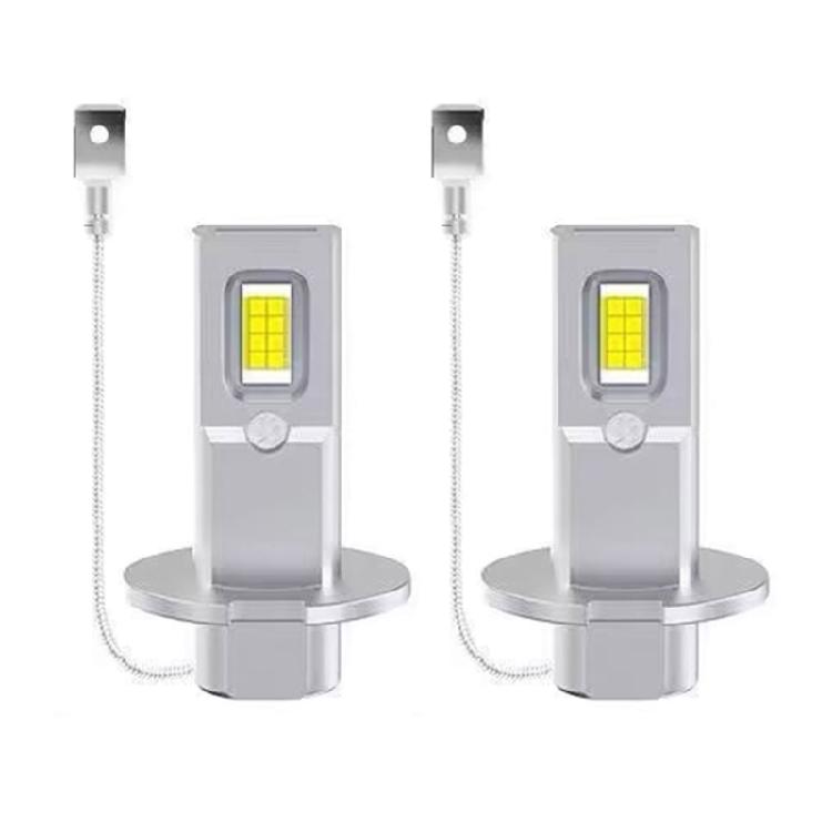 

2Pcs 40W 8000LM H1 3 H7 LED Bulb Car Headlight 6000K White Lumen Watt LED Bulbs 40W 9-24V 6000K
