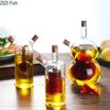 2-in-1 Double Layer Bottle Sauce Oil Vinegar Glass Bottle Condiment Seasoning Sealed Kitchen Storage Bottles Jars Kitchen Tools