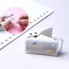 Mini Puncher Paper Capacity 8 Sheets Single Round Hole Puncher Aperture Diameter 0.24'' (6mm) for DIY Binder Paper Card