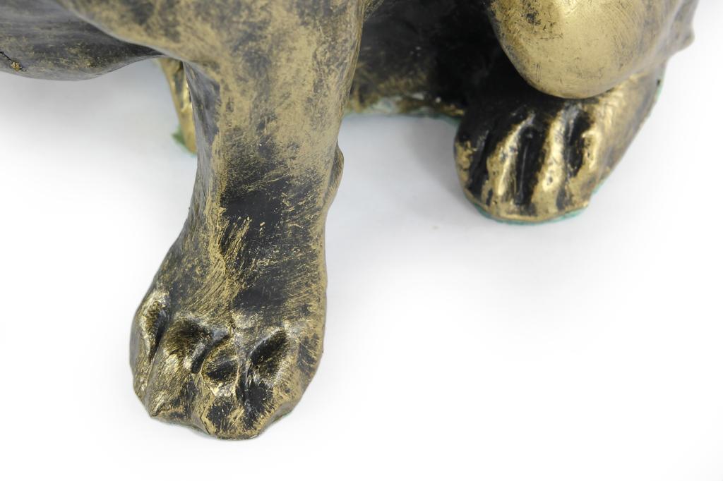 Staffordshire Bull Terrier, Staffy - Dog Statue, Sitting Dog for Desk, Decoration for the Living Room of a Dog Lover by Art-Dog