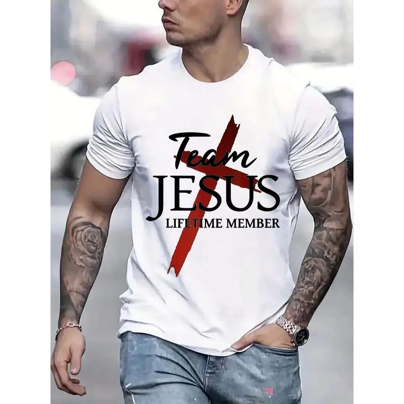 

Европейские размеры Мужская футболка Удобная с круглым вырезом Повседневная с короткими рукавами Мягкий дышащий топ Мужская одежда Футболка Уличный стиль Модный с принтом букв S белый