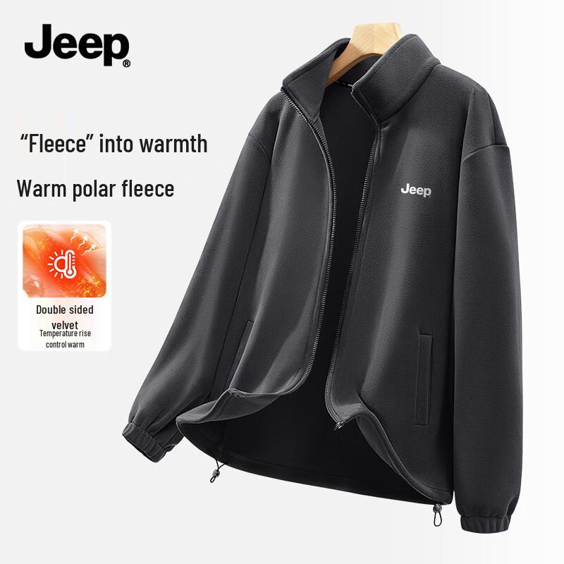 

JEEP Men s Double-Sided Fleece Lined Jacket 3XL