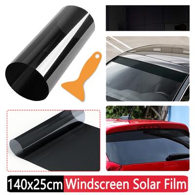 Parasole per Parabrezza Auto Anti-UV Pellicola Tinta Isolamento Termico Pellicole per Parabrezza Anteriore Auto Pellicola Solare Trasparente Colorata per Parabrezza Auto