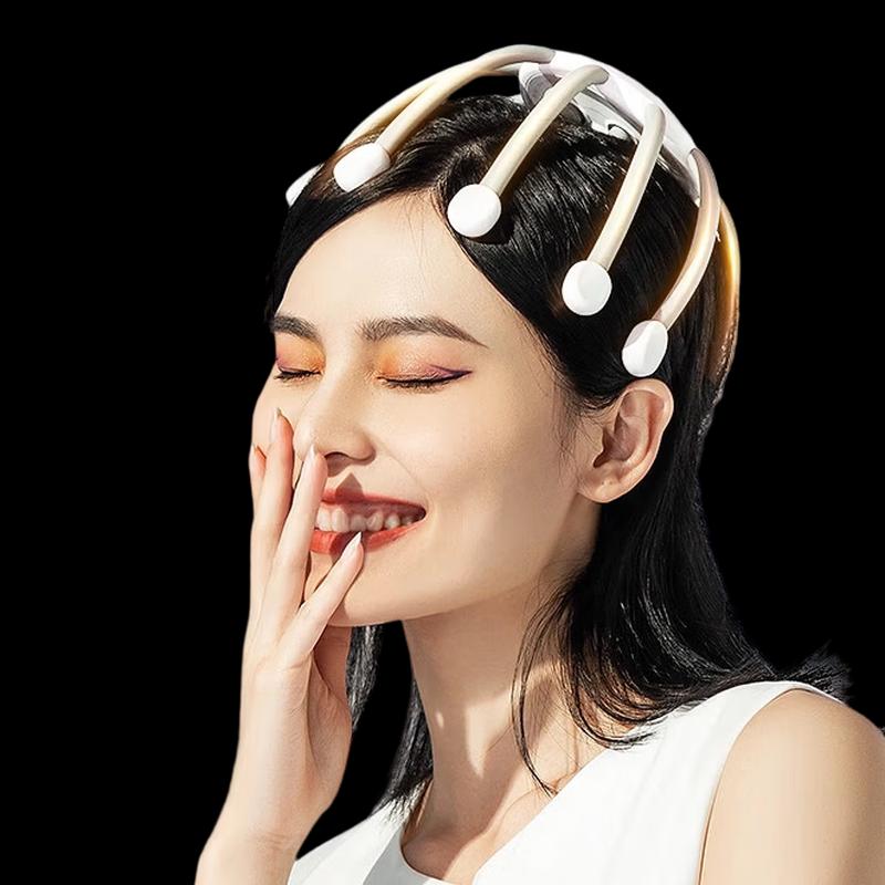 HEZHENG Wireless Portable Octopus Head Massager