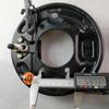 Four wheel electric forklift golf cart rear wheel hydraulic cylinder brake friction plate