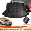 Auto Rear Trunk Mat For Subaru Forester SK      Car Accessorie Floor Tray Waterproof Liner Cargo Boot Carpet