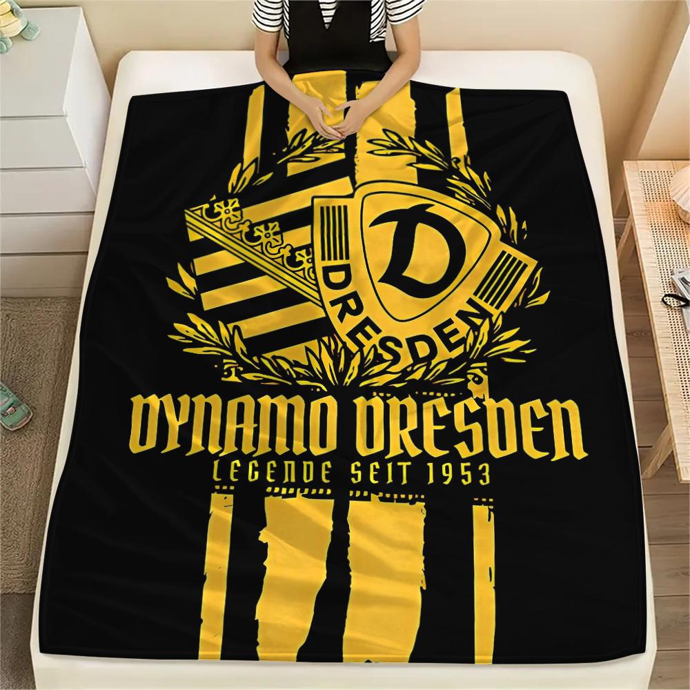 

1PC SG Dynamo Dresden Print Flannel Blanket, High quality All Seasons, Home Decor, Warmth and Comfort, Perfect for Christmas Gifts 130cm x 150cm