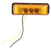 Durable-3 Led 3.9Inch Car Truck Side Marker Light Tail Rear Lamps Indicator Marker 10-24V For Trailer Rv Boat Lorry