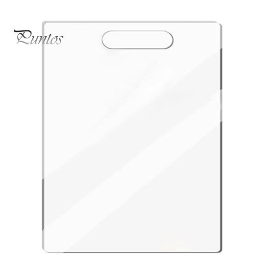 1/3Pcs Acrylic Cutting Board Set with Non-Slip Silicone Dots Food-Grade Clear Boards for Kitchen Easy-Grip Chopping Board for Veggies Meat Bread