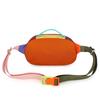 Azeera Unisex Crossbody Backpack: Dopamine Color Block Outdoor Waist Bag with Belt, Sporty Casual Shoulder Bag.