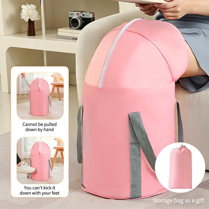 Foldable Insulated Portable Foot Bath Tub - Collapsible Foot Soaking Bucket For Home Spa Foot Care