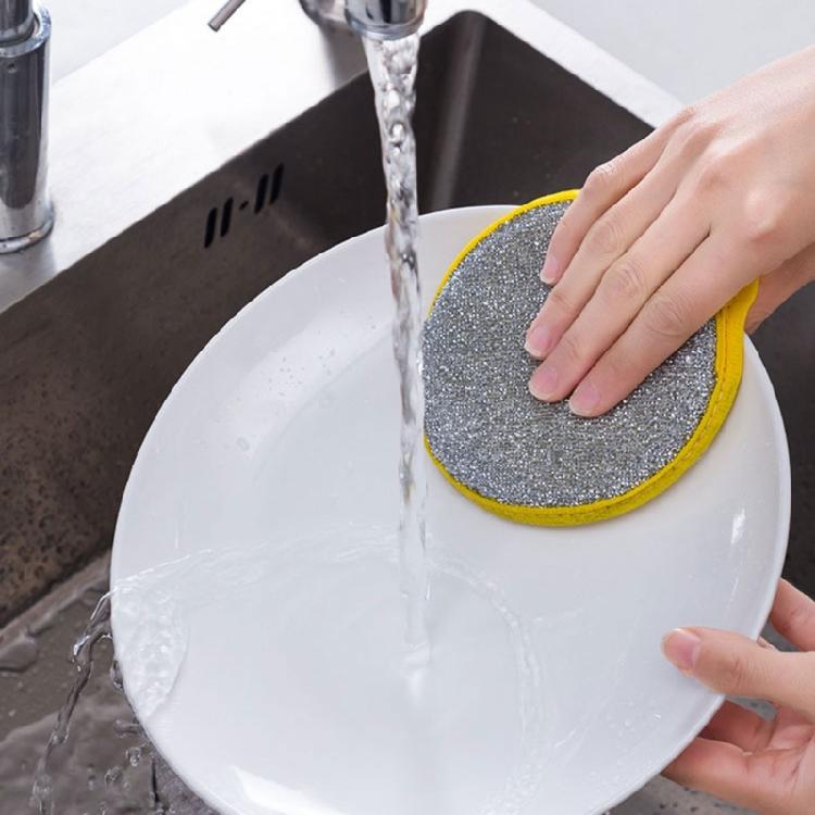 Dishwashing Sponges Cloth Double-sided Cleaning Spongs Scouring Pads 10PCS