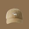 Nouvelle Casquette de Baseball en Coton Lavé avec Broderie Teckel Mode Femmes Réglable Large Bord Casquette Trucker Extérieur Hommes Casquettes Snapback