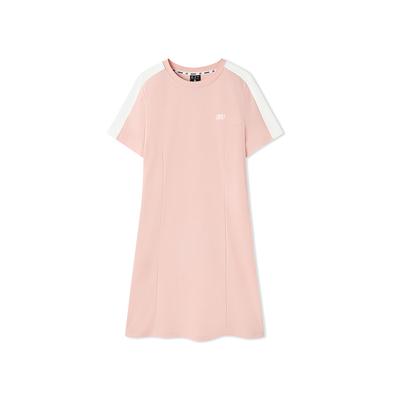 Antimicrobial Moisture-Wicking Pullover Short Sleeve Dress Women Dresses L226W133-01L4