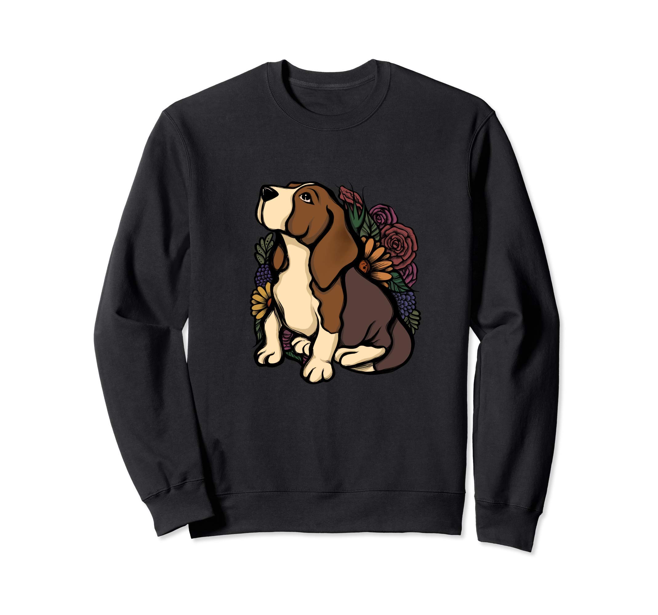 Floral Beagle Lovers - Artwork, Cute Beagle Designs, Dog Owners, Dog Trainers