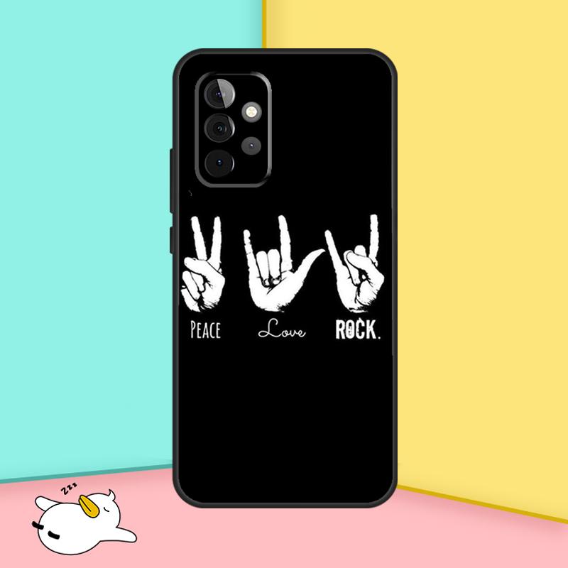 Rock Roll Skull Case For Samsung Galaxy A53 A33 A23 A13 A52 A32 A22 A12 A52S A50 A51 A71 A14 A34 A54 Cover
