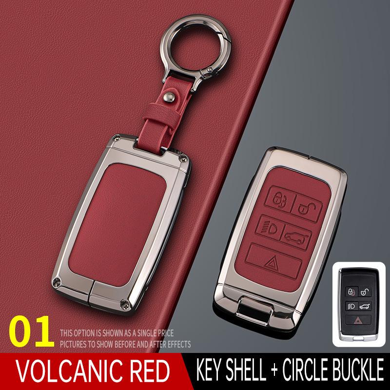 Compatible Key Case for Land Rover Range Rover: Evoque, Velar, Discovery 5, Sport, Defender - High-End Shell