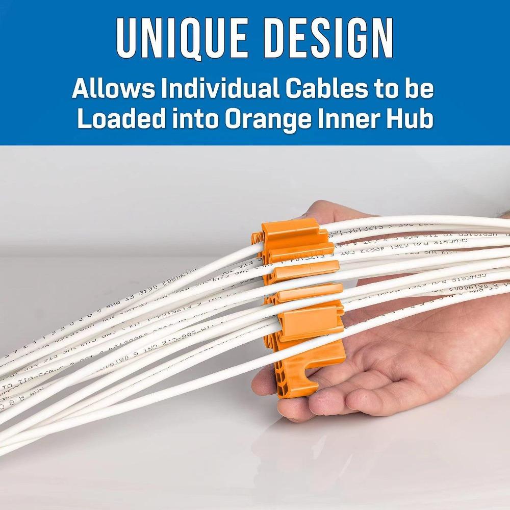 Durable Cable Dresser Bundler Ethernet Cable Organizer Tool Network Cable Management Tools Cables