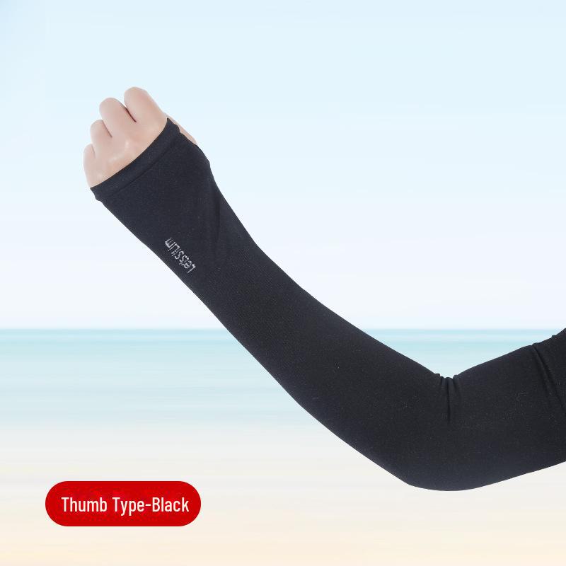 

Женские летние свободные солнцезащитные рукава с вышивкой Ice Silk One Size