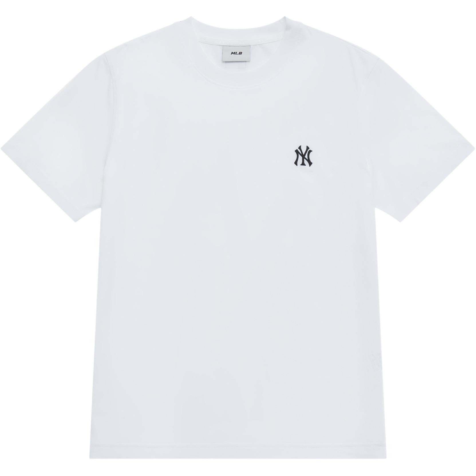 

New MLB New York Yankees Basic Collection SS25 T Shirt Unisex White 3ATSB0153-50WHS XL