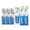 Crest Velvet Toothbrush & 3D White Toothpaste Family Pack