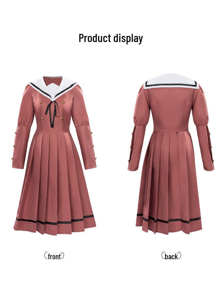 Rinran Cosplay Costume: Koko School Uniform with Incense Flower Scent - Anime Daily Wear