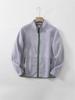 Unisex Cationic Fleece Stand Collar Jacket - Windproof & Warm for Autumn/Winter