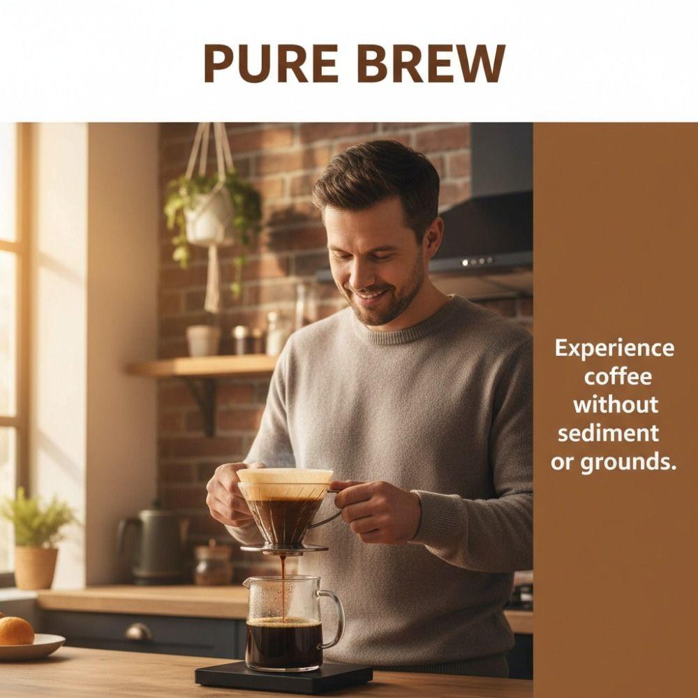 100PCS Set 2.52in Size Coffee Filter Paper Burlywood Percolator Coffee Filters  Coffee Shops