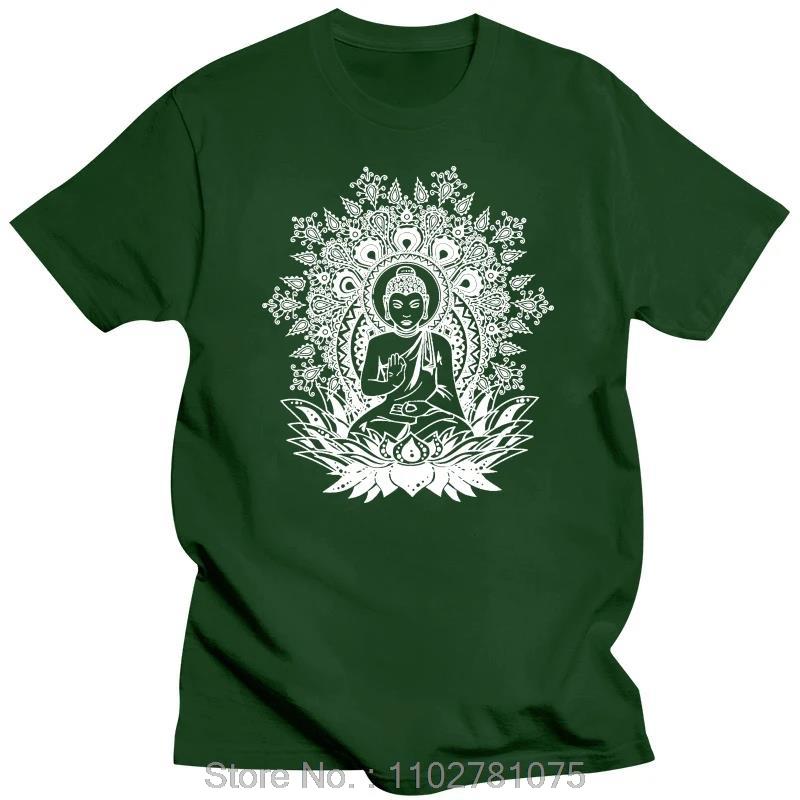 Men's Clothing Om Aum Buddha Chakra Meditation India Hobo Boho Peace Oversized T-shirt Cotton Tshirt Fitness T Shirt