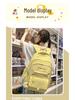 Versatile Candy Color Backpack: Lightweight, Spacious Double Shoulder Bag for Middle and High School Students