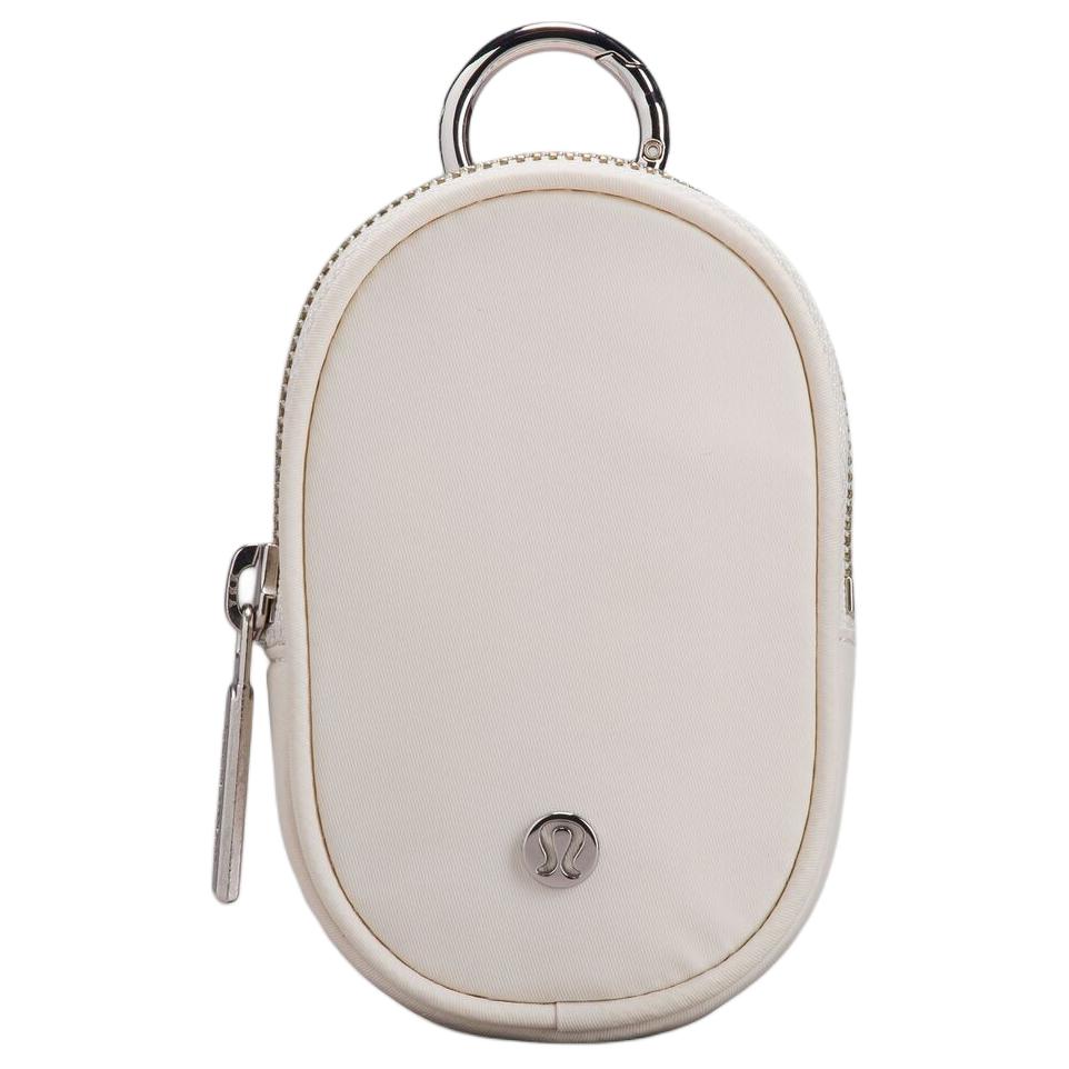 Lululemon Crossbody 2L Adjustable Shoulder Strap Fashionable Versatile Recycled Nylon Sling Bag Women bags White Alabaster LW9DZGS-047748