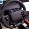 Carbon Fiber Look Steering Wheel Bottom Frame Cover Trim For LiXiang L6 L7 L8 L9  - 2025 Exterior Accessories