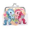 Women's Wallet Mini Unicorn Wallet Card Holder Case Coin Purse Clutch Change Bag Children's Wallets Change Holder Bags
