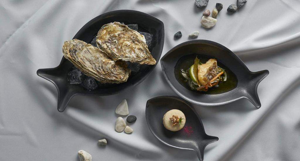 Czarna Vintage Inox Talerz na Rybę, 160mm, Wyprodukowano w Japonii, BLACK VINTAGEINOX, Idealny do Kawiarni i Restauracji, Kształt Ryby, Niełamliwy, Można myć w zmywarce