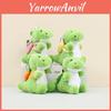 Adorable Plush Dinosaur Backpack Charm Cute Keychain Soft Toy For Kids