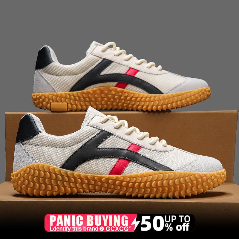 

Men s Sports Shoes Cushioning Non-Slip Flat Wear Resistant Sneakers Mesh Breathable Soft Running Leisure Shoes 46 чорний