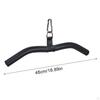 LAT Bar Cable Machine Attachment, Pulldown with Full Rotation and Rubber Handle for Gym,