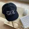 Niche letter embroidery flat edge hat wide brim hip hop hat street skateboard baseball cap trendy brand