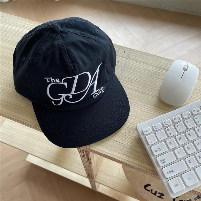 Niche letter embroidery flat edge hat wide brim hip hop hat street skateboard baseball cap trendy brand