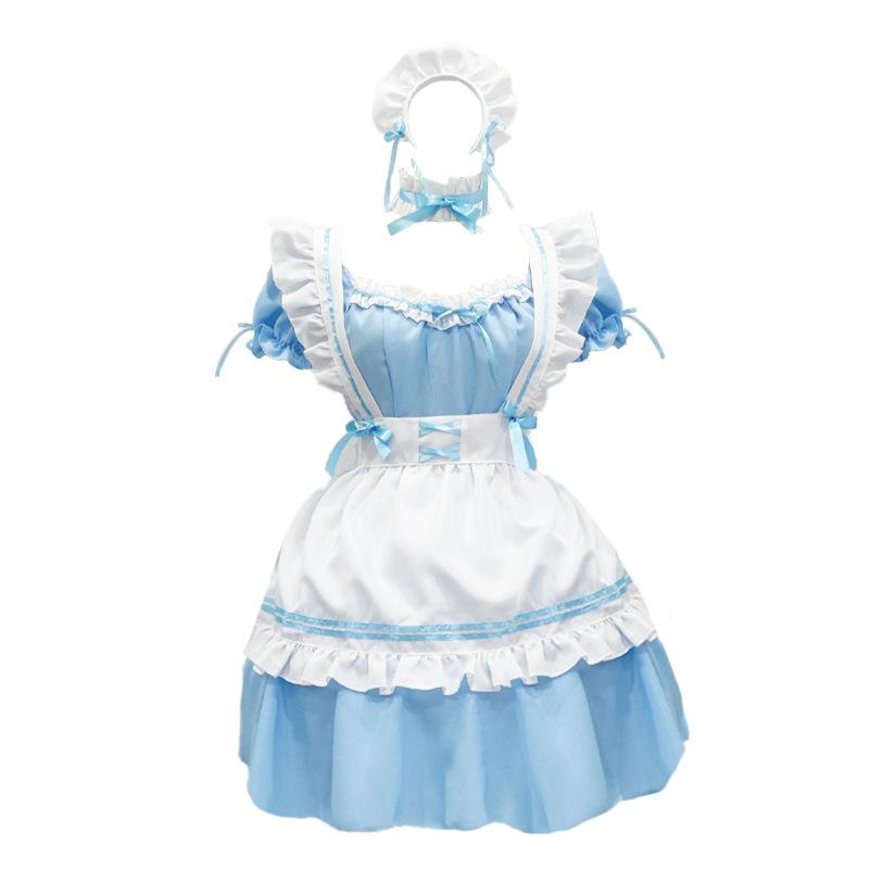 Costume da cameriera giapponese Miracle Nikki cosplay anime Lolita vestito taglie forti cameriera