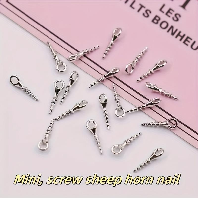 100 Mini DIY Metal Screws, Suitable for Walls, Wood, Pendant Tools, Accessories, Home Furnishings