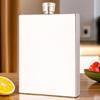 Portable Hip Flask 3 Oz Spirits Cup + Funnel Stainless Steel Outdoors Wine Flask Personalized Square Shape Flagon Men Gift