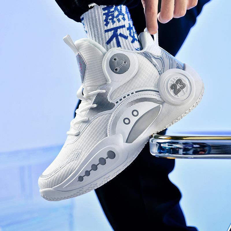 23 Four Seasons Phantom Basketball Shoes Men's High Top Professional Kobe Sneakers Training Actual Slow Shock Student Children's Sports Women