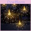 Feuerwerk Kupfer LED Lichterkette Lichterkette Fernbedienung Weihnachtsdekoration