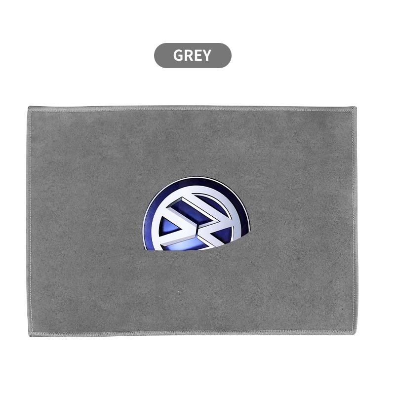 Suede Car Towel Microfiber Cleaning Drying Rag Cloth For Volkswagen MK6 MK5 MK4 MK7 Golf-4 5 6 7 Passat Ibiza Leon  Altea Aztec