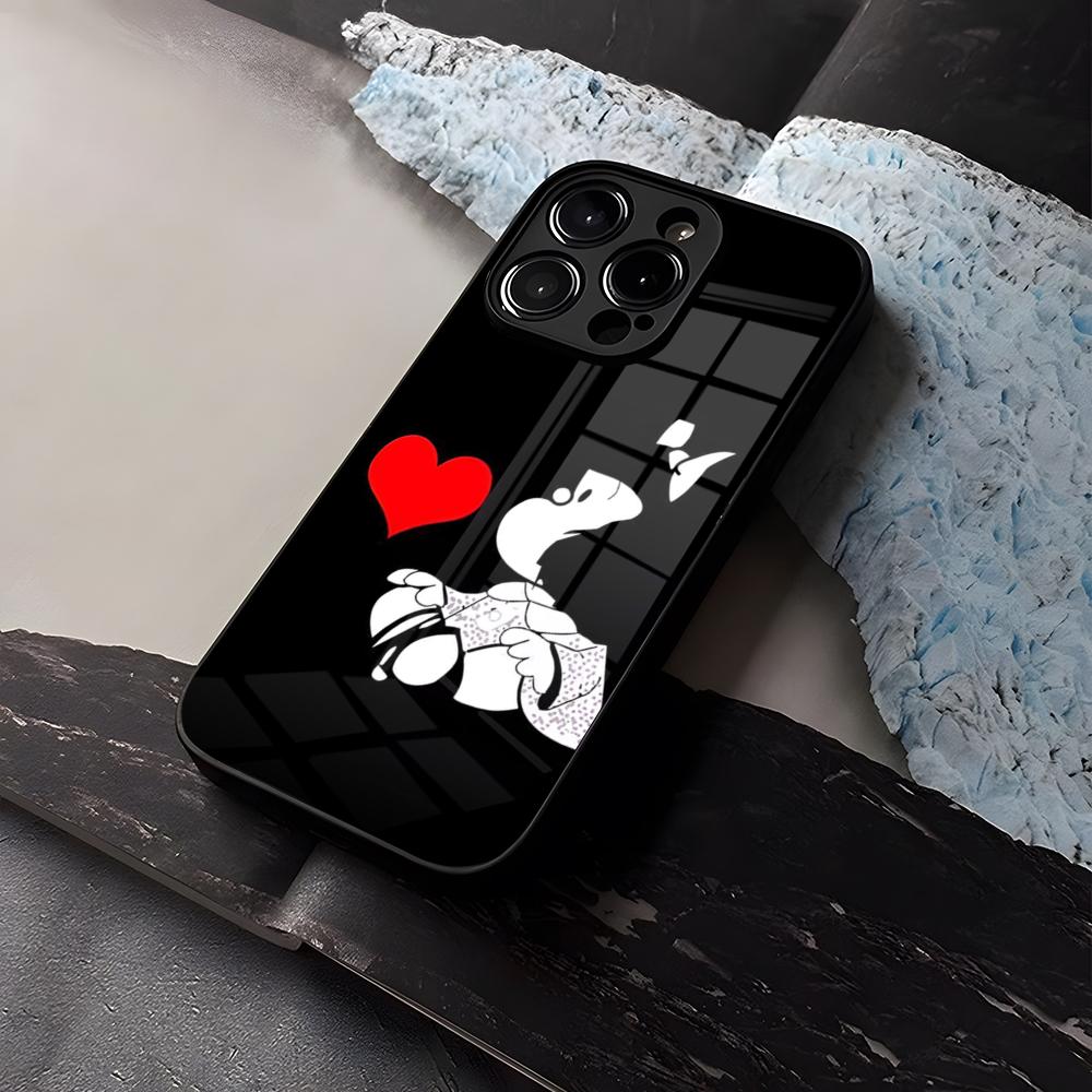 

Mafalda Cartoon Phone Case Tempered Glass For IPhone 16 17 13 14 12 15 11 Pro Max Plus Mini X XR SE2020 Coque iPhone17 Pro