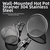 Multi-Purpose Mesh Strainer Spoon Stainless Steel Noodles Scoop  Noodle Preparation