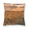 Urdu Poetry Square Pillowcase Polyester Linen Velvet Printed Zip Decor Pillow Case Sofa Seater Cushion Cover Wholesale