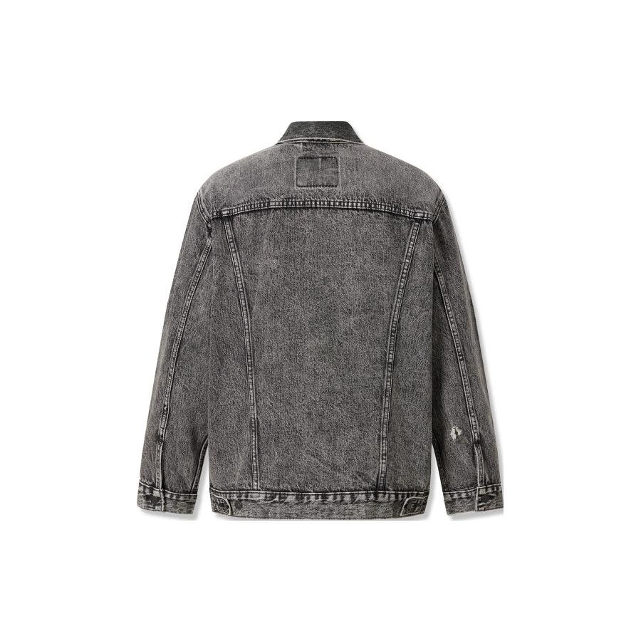 Levis Dropped Shoulder Long Sleeve Denim Jacket Men jackets Gray A5782-0004